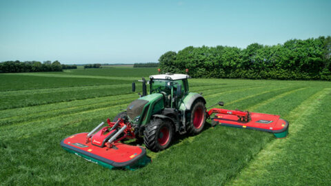 New Line of Front Mounted Mower Conditioners from Kverneland